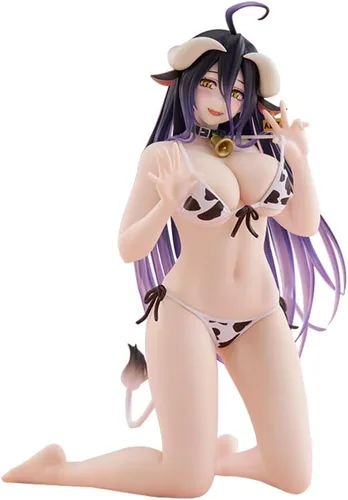 Miniatura 9 de QAHEART Figuras de Albedo Figura de Shalltear Bloodfallen de Anime Figura de PVC Modelo de Anime Figura de Acción Ornamentos para Fans 20CM/7.87IN