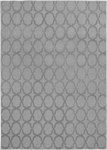 Miniatura 333 de Garland Rug Sparta - Alfombra antideslizante de polipropileno de 2 pies x 12 pies, color negro, ideal para salas de estar y pasillos, elegante