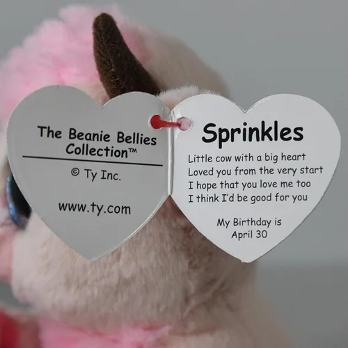 Miniatura 5 de Beanie Babies: Sprinkles vaca con corazón