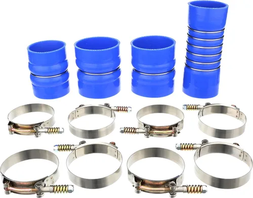 Miniatura 2 de Manguera de radiador de silicona resistente de 5 capas y kit de arranque intercooler compatible con Dodge Ram 2500 3500 5.9L Cummins Diesel 2003