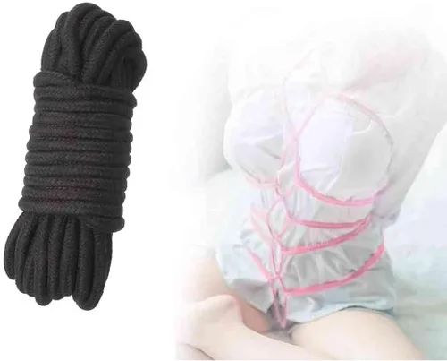 Miniatura 7 de Kit sexual de cuello a muñeca y tobillo detrás de la espalda, para parejas debajo de la cama King, correas y restricciones sexys ajustables