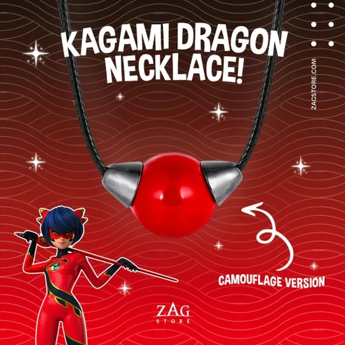 Miniatura 5 de ZAG STORE - Milagrosa mariquita - Collar de dragón Kagami