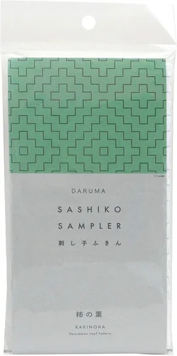 Miniatura 31 de DARUMA Sashiko Sampler - Tela original color azul marino (ángulo recto conectado)