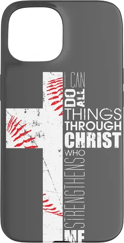 Miniatura 6 de Baseball Phone Case Christian Bible Verse Philippians 4:13 Case for iPhone 17