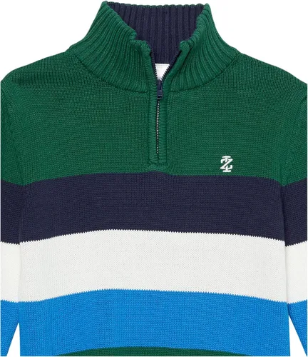 Miniatura 4 de IZOD Conjunto de suéter de 3 piezas para niños, camisa de vestir y pantalones