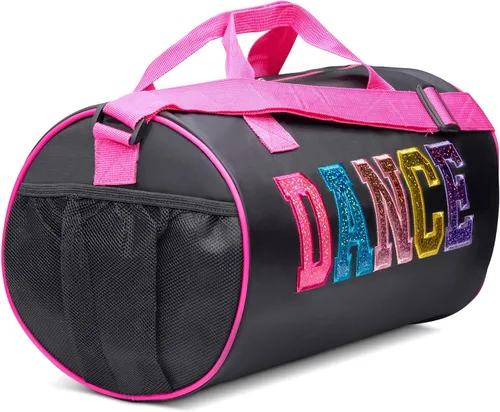 Miniatura 3 de Bolsa de lona de nailon para niña, Negro