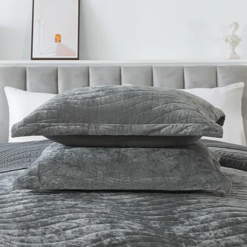 Miniatura 359 de HoneiLife - Juego de colcha de tamaño Queen, juego de ropa de cama de pana bordada de 3 piezas, colcha de lujo, ligera, cálida, para todas las Pana