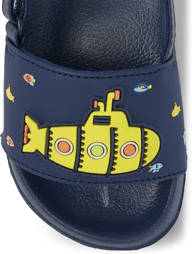 Miniatura 5 de Gymboree Sandalias unisex para niños y niños pequeños con correa trasera