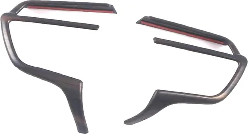 Miniatura 7 de Tapacubos para volante de automóvil para Toyota Highlander 2020-2023, accesorios interiores (estilo fibra de carbono), 3