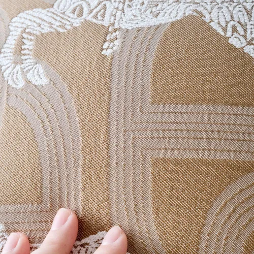 Miniatura 8 de Croker Horse Funda de cojín de 18 x 18 pulgadas, diseño de caballo real beige, bordado de chenilla, jacquard, de lujo, moderno, estilo moderno