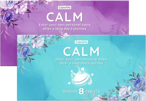 Miniatura 6 de CalmNFiz Vapores de ducha 8 aromas, bombas de ducha y baño con fragancias orgánicas y naturales para adolescentes y adultos, regalo de cumpleaños