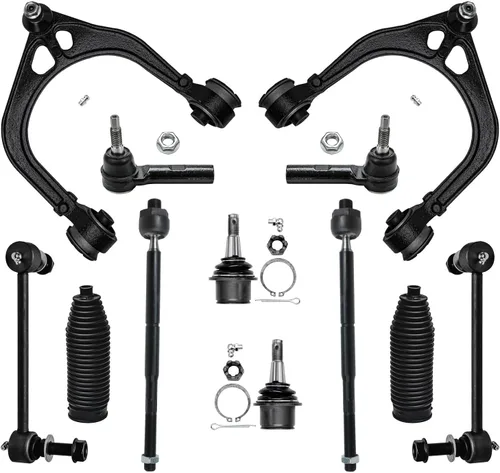 Miniatura 53 de Detroit Axle - Kit de extremo delantero para Ford 1998-2001 Explorer Mercury Mountaineer, 4 barras estabilizadoras delanteras y traseras, 2 brazos