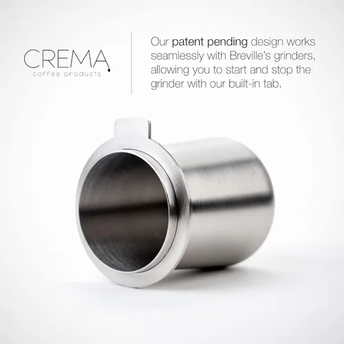 Miniatura 2 de Productos de Café Crema 54mm Taza Dosificadora Compatible con Portafiltros Breville, etc. Acero Inoxidable 100% Duradero Lengüeta de Molino