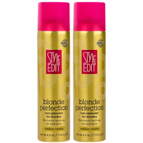 Miniatura 18 de Corrector de raíz marrón medio, spray de retoque para cabello castaño medio, cubre temporalmente el cabello gris, paquete de 1