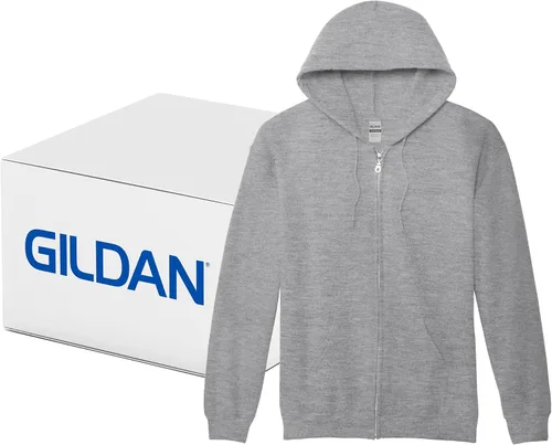 Miniatura 48 de Gildan Sudadera con capucha y cremallera completa para hombre