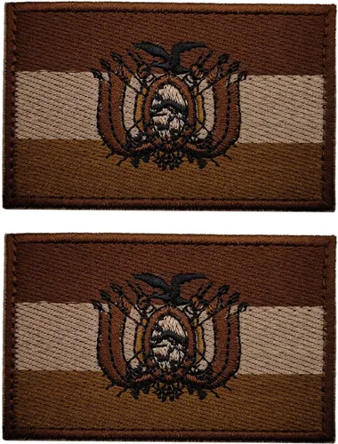 Miniatura 132 de 2 parches de bandera de Japón de AliPlus bordados tácticos militares moral parche apliques gancho y bucle