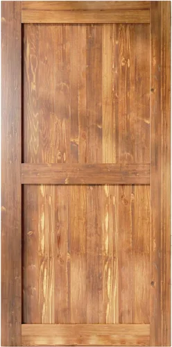 Miniatura 15 de Homacer Puerta de granero de madera maciza de 34 pulgadas de ancho x 84 pulgadas de alto x 1-3/8 pulgadas de profundidad, acabado y sin ensamblar