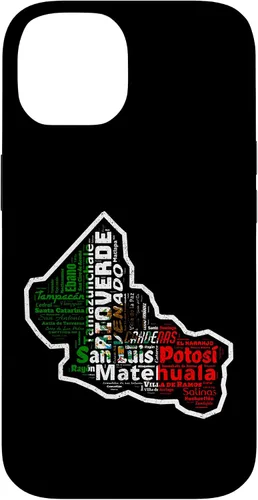 Miniatura 4 de Funda para iPhone 14 Plus San Luis Potosí México Bandera De México Ciudades