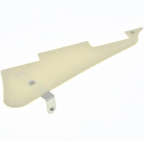 Miniatura 51 de KAISH Golpeador de guitarra Abalone Pearl LP con soporte de acero inoxidable negro y tornillos de montaje de acero para USA Les Paul