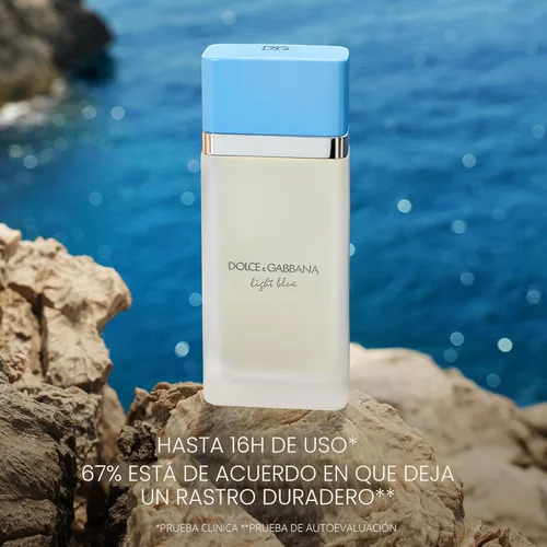 Miniatura 4 de Dolce&Gabbana New Light Blue, spray de viaje Eau De Toilette, para mujeres - 10 ml / 0.33 fl.oz