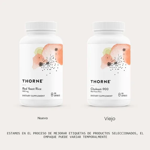 Miniatura 3 de THORNE - Arroz de levadura roja - Soporta niveles saludables de colesterol ya en un rango normal, salud cardíaca y presión arterial* - Certificado