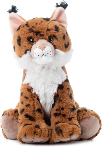 The Petting Zoo Bobcat - Animal de peluche, regalos para niños, animales salvajes del zoológico Onez, juguete de peluche Bobcat de 12 pulgadas