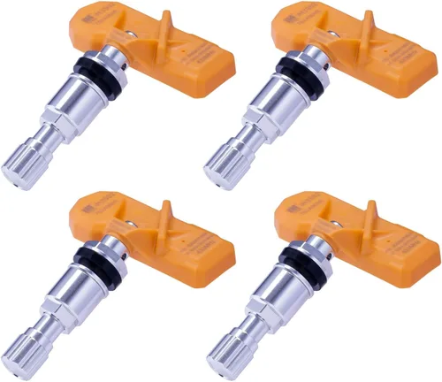 IM4168 TPMS Sensor 433MHz – Sensores de presión de neumáticos de vástago de aluminio – Sensor de neumáticos preprogramado para automóviles –