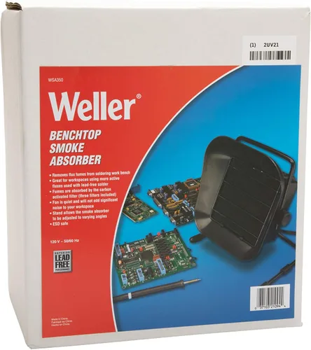 Miniatura 5 de Weller Genuino Absorbedor de Humo de Banco de 120v WSA350