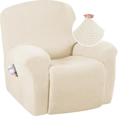 Miniatura 8 de H.VERSAILTEX Funda reclinable superelástica Fundas reclinables para sofá Funda reclinable para silla Forma ajustada Fundas antideslizantes