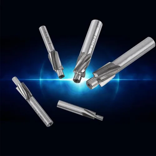Miniatura 8 de Broca de avellanado, 5 piezas M3-M8 Avellanador Fresa de Extremo Cortador de Ranura Brocas Herramienta 4 Flautas HSS-AL Fresa de Acero de Alta