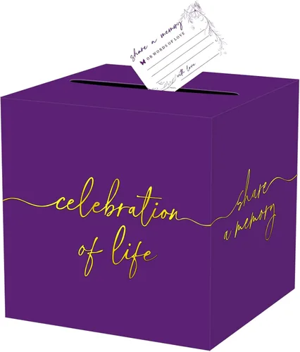 Miniatura 31 de QISOLIY Caja Negra para Tarjetas Cajas de Tarjetas de Boda para Recepción Portador de Caja de Tarjetas de Regalo Caja de Dinero para Graduaciones