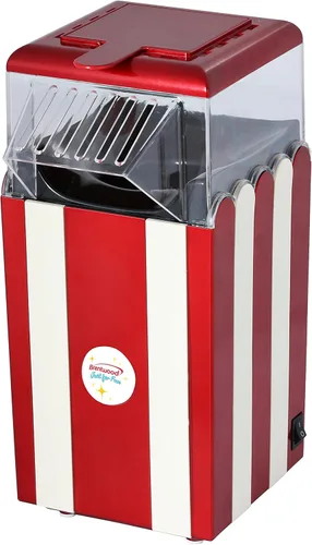 Miniatura 7 de Brentwood Máquina clásica de palomitas de maíz, 8 tazas en 3 minutos, disfruta de palomitas de maíz saludables y gourmet en casa. Los granos son 4