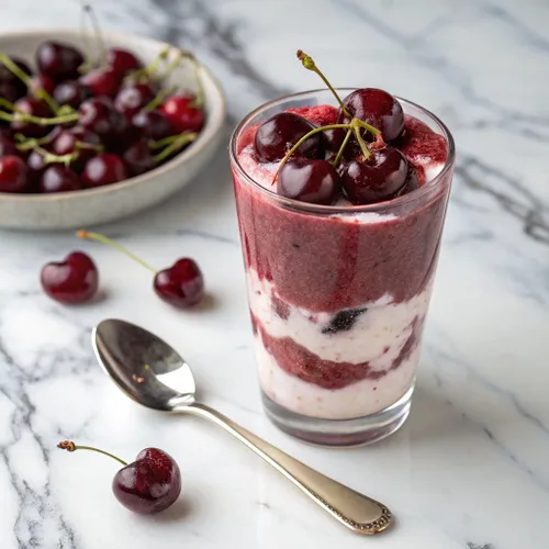 Miniatura 4 de Monin - Puré de cereza negra, sabores naturales, ideal para tés, limonadas, batidos y cócteles, sin OMG, vegano, sin gluten (1 litro)