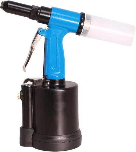 Miniatura 7 de Kit de pistola de remache neumática, remachadora de aire, juego de herramientas de tuerca de remache, 1/4", 3/16", 5/32", 1/8", 3/32" capacidad