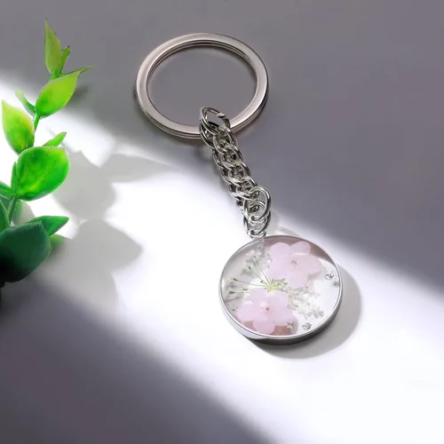 Miniatura 15 de Pressed Flower Keychain Charms Forget-Me-Not Keychain Personalized Handmade Keychain Gifts for Her