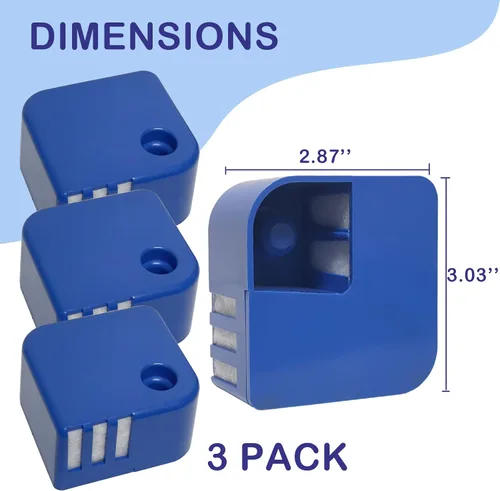 Miniatura 5 de Ontheone Paquete de 3 cartuchos de desmineralización PDC51V1 compatibles con los modelos de humidificador ultrasónico Vick V4600, V5100, VUL575