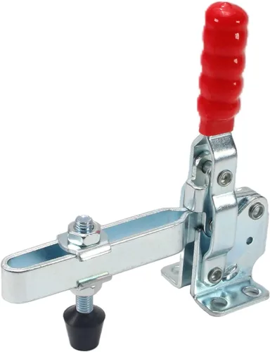Utoolmart Abrazadera vertical de palanca GH-12132 de la abrazadera 500.4 lbs de la liberación rápida de la herramienta de mano que sostiene capacidad