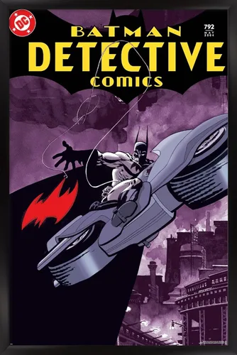 Miniatura 8 de Trends International DC Comics Batman - Póster de Batman Detective Comics #792 Versión enmarcada de caoba