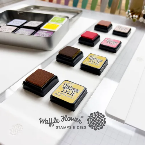 Miniatura 2 de Waffle Flower Mini soporte para almohadilla de tinta