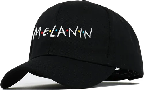 Miniatura 3 de Sombrero de pesca MMELANIN Gorra de béisbol con bordado de letras y gorra de béisbol ajustable unisex