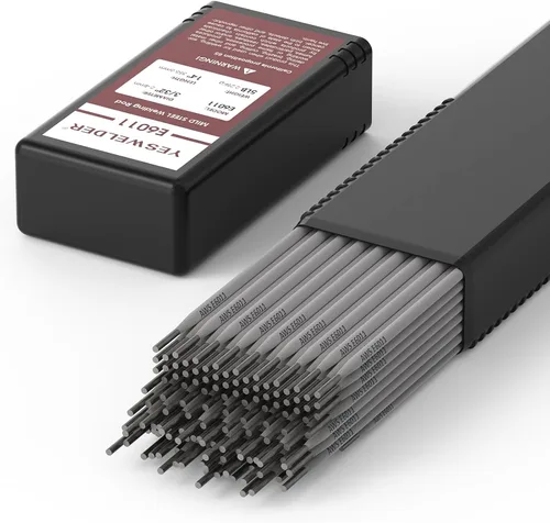Miniatura 28 de YESWELDER E7018 3/32'' 10LB Electrodos de Varilla de Soldadura de Bajo Hidrógeno de Acero al Carbono
