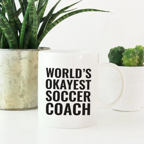 Miniatura 2 de Andaz Press Taza de café de 11 onzas, regalo de broma para profesores, entrenador de fútbol más bueno del mundo, paquete de 1, divertida taza