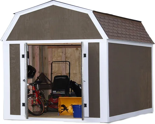 Miniatura 5 de EZBUILDER 50 Kit de Cobertizo Fácil con Diseño de Armadura Estructuralmente Más Fuerte Construye Anchos de 6–14 Pulgadas Cualquier Longitud Almacén