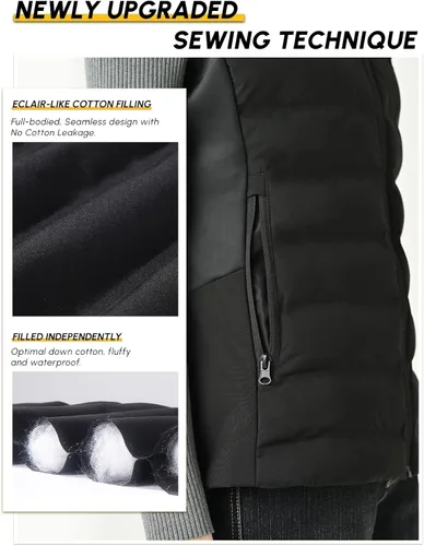 Miniatura 3 de Bodychum Heated Vest Women With Battery Pack Included Lightweight Rechargeable Electric Heating Vest