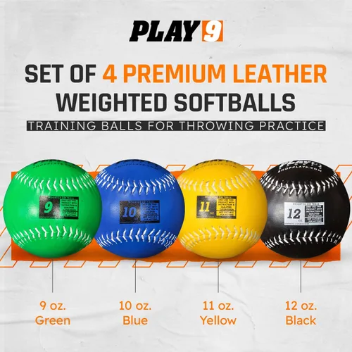 Miniatura 2 de Juega 9 pelotas de softball ponder