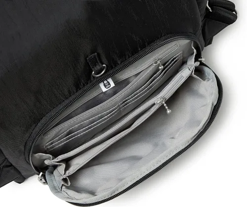Miniatura 4 de Baggallini Mochila antirrobo Securtex para vacaciones, Negro, talla única