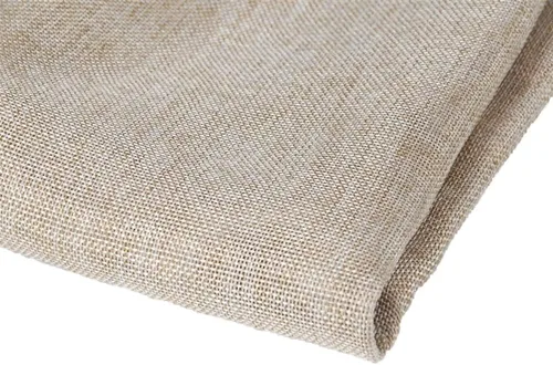 Tela para parlantes, tela de lino de una sola capa, tela protectora de malla a prueba de polvo, tela de repuesto para altavoces de escenario Beige