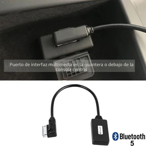 Miniatura 4 de Kit de coche Bluetooth para Mercedes-Benz Media Interfaz, zócalo rectangular MMI
