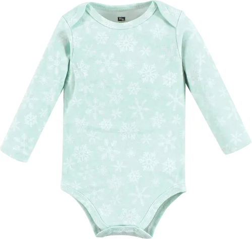 Miniatura 5 de Hudson Baby baby-girls Cotton Long-sleeve Bodysuits 5-pack