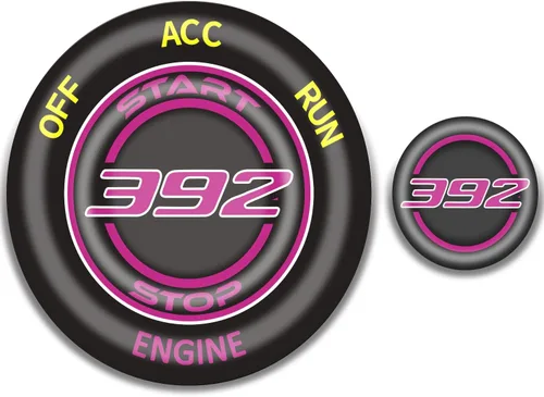 Miniatura 10 de TOOLEPIC - Cubierta de botón de arranque para Dodge Challenger Charger Durango, accesorios 2015-2025 - Kit de interruptor de encendido de arranque